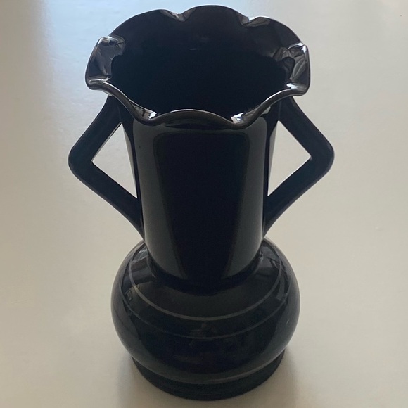 Antique Vase Dark Purple / Black - Picture 2 of 11